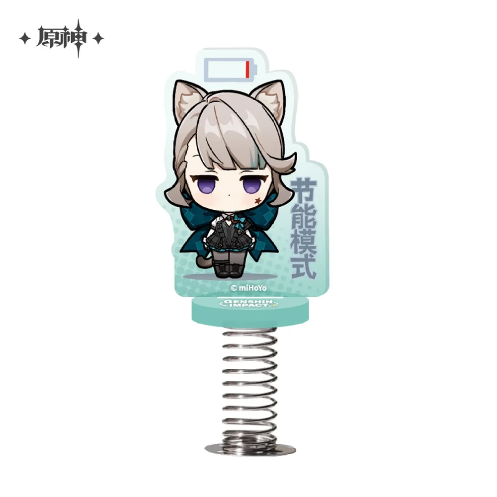 miHoYo Genshin Impact Chibi Fontaine Character Expression Shaking Acrylic Stand-Sigewinne-miHoYo-Ace Cards & Collectibles