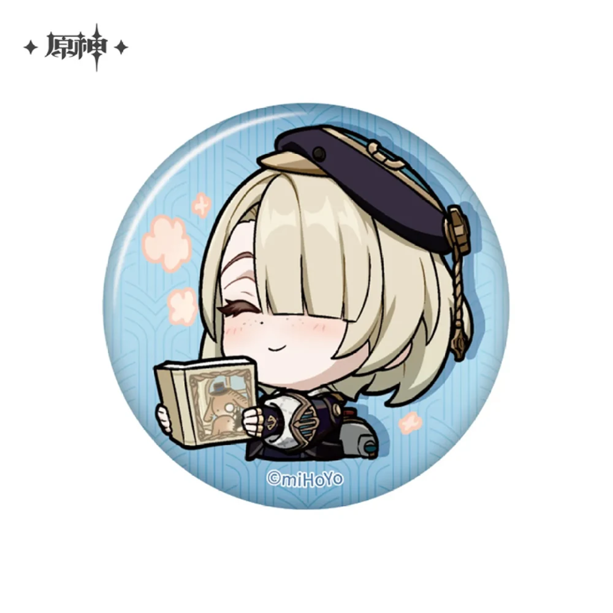 miHoYo Genshin Impact Chibi Fontaine Character Expression Sticker Badge-Navia-miHoYo-Ace Cards & Collectibles
