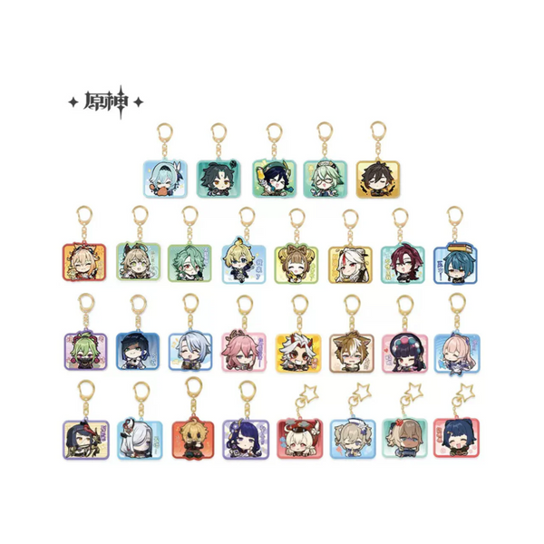 miHoYo Genshin Impact Chibi Stickers Acrylic Keychain Series Vol.2-Yao Yao-miHoYo-Ace Cards & Collectibles