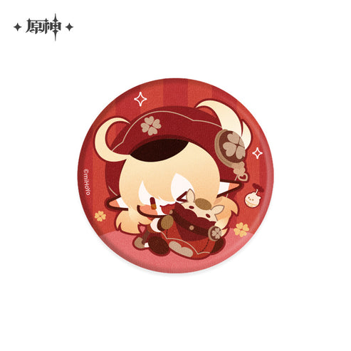 miHoYo Genshin Impact Chibi Theme Plush Badge-Klee-miHoYo-Ace Cards &amp; Collectibles