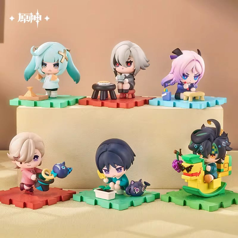 miHoYo Genshin Impact "Childhood Dream Treasure Series" Chibi Character Blind Box Figure-Single Box (Random)-miHoYo-Ace Cards & Collectibles