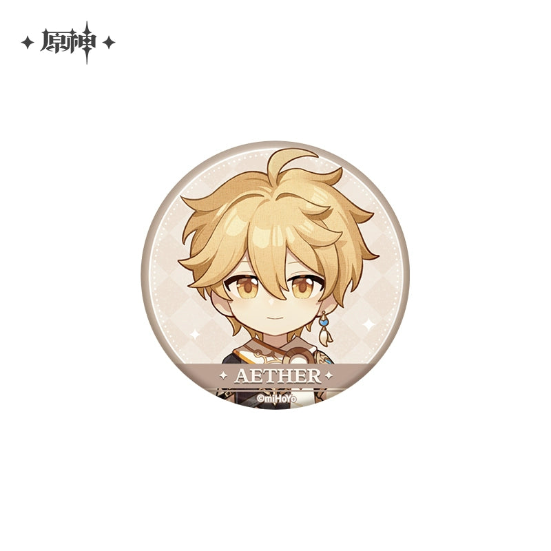 miHoYo Genshin Impact Cleaning Machine! Series Merchandise-Aether Badge (A)-miHoYo-Ace Cards & Collectibles