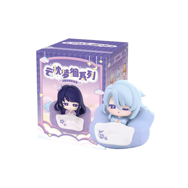 miHoYo Genshin Impact "Cloud Pillow Reverie” Series Chibi Fridge Magnet Blind Box-Single Box (Random)-miHoYo-Ace Cards & Collectibles