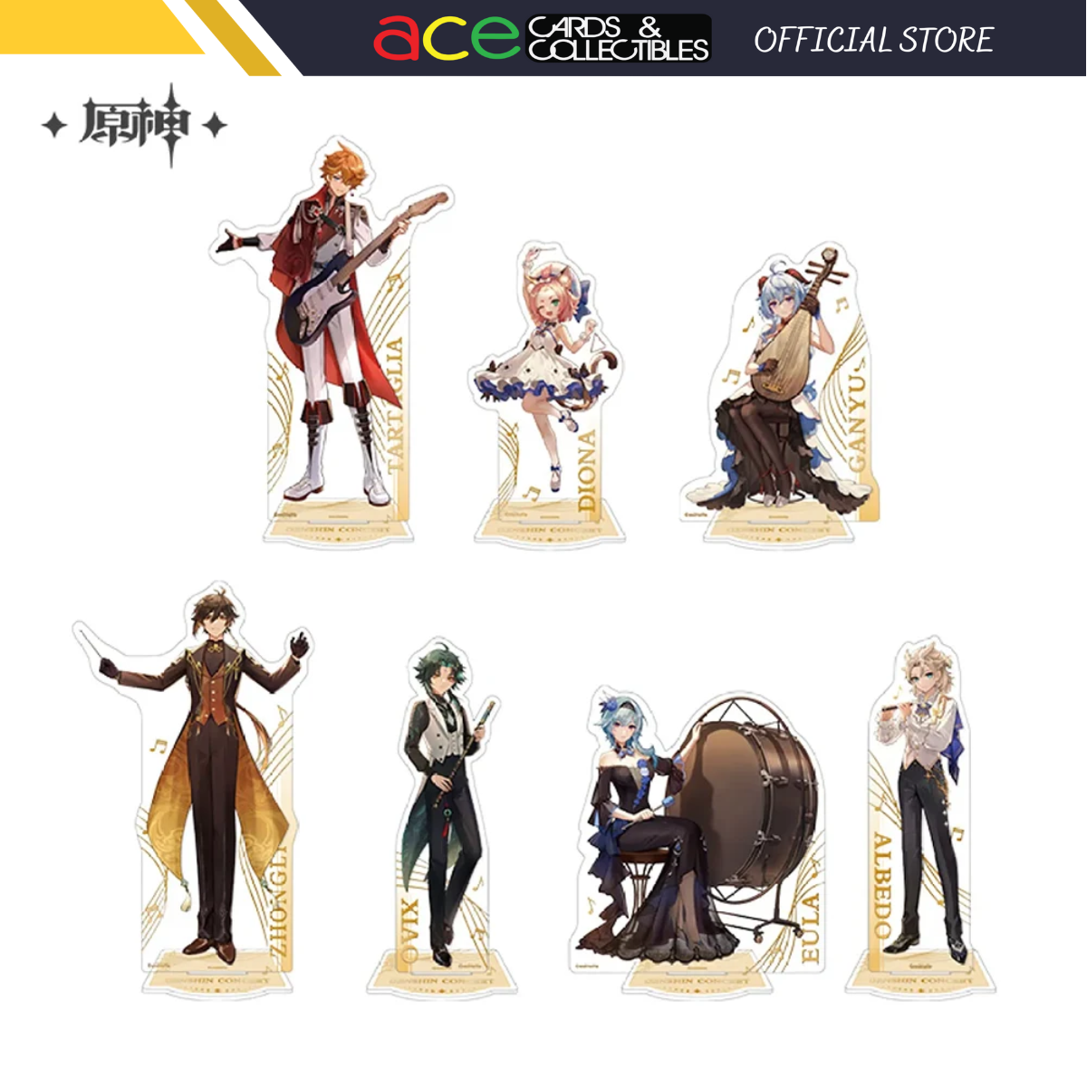 miHoYo Genshin Impact Concert 2023 Melodies of an Endless Journey Acrylic Stand-Xiao-miHoYo-Ace Cards &amp; Collectibles