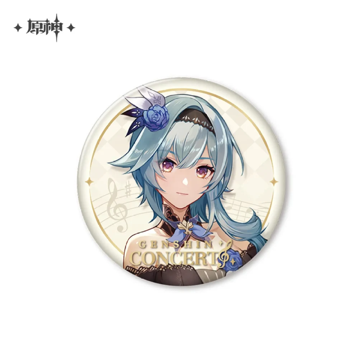 miHoYo Genshin Impact Concert 2023 Melodies of an Endless Journey Character Badge-Eula-miHoYo-Ace Cards &amp; Collectibles