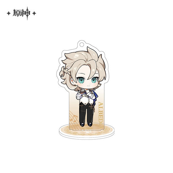 miHoYo Genshin Impact Concert 2023 Melodies of an Endless Journey Chibi Acrylic Stand-Albedo-miHoYo-Ace Cards &amp; Collectibles