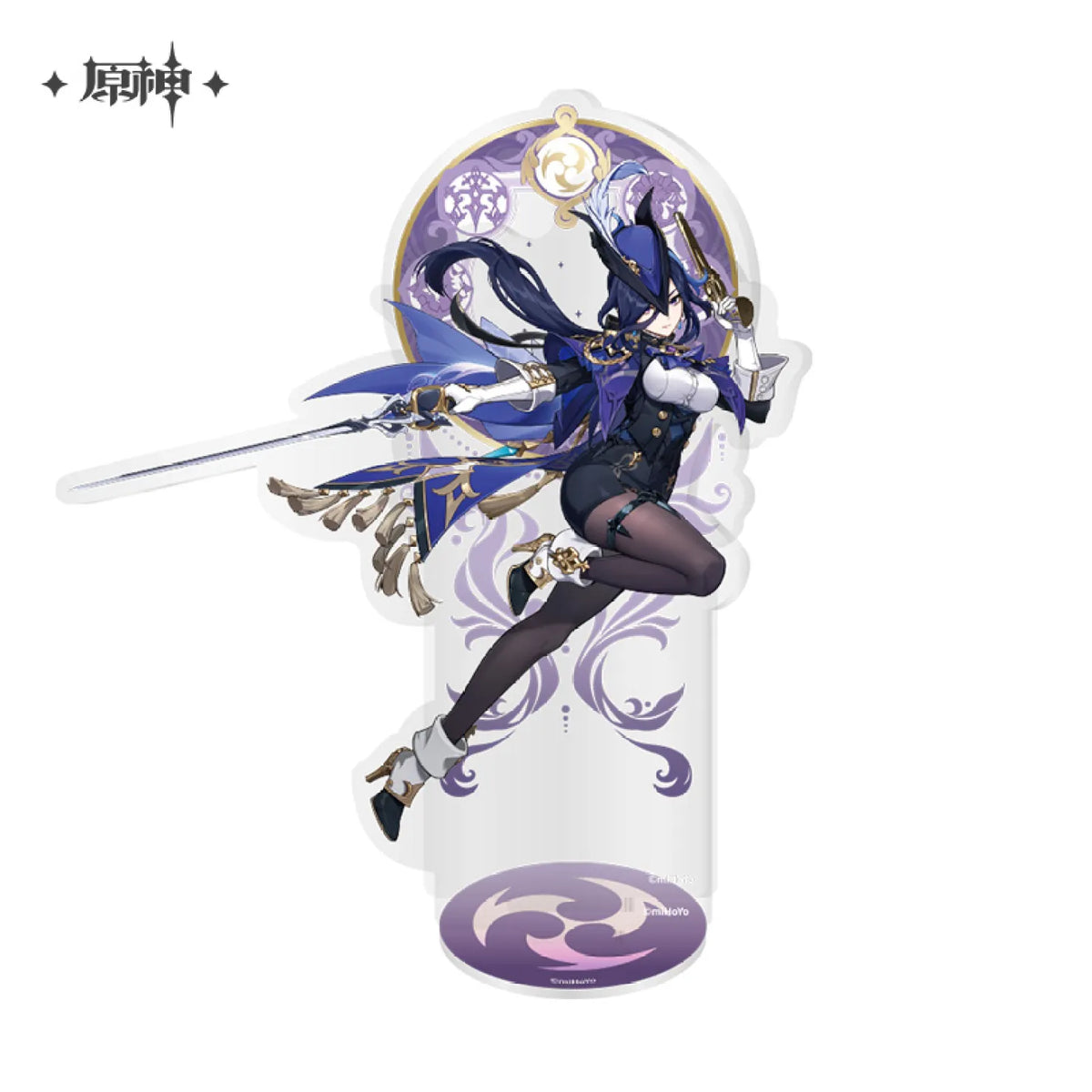 miHoYo Genshin Impact - Court of Fontaine Series Characters Acrylic Stand-Clorinde-miHoYo-Ace Cards &amp; Collectibles