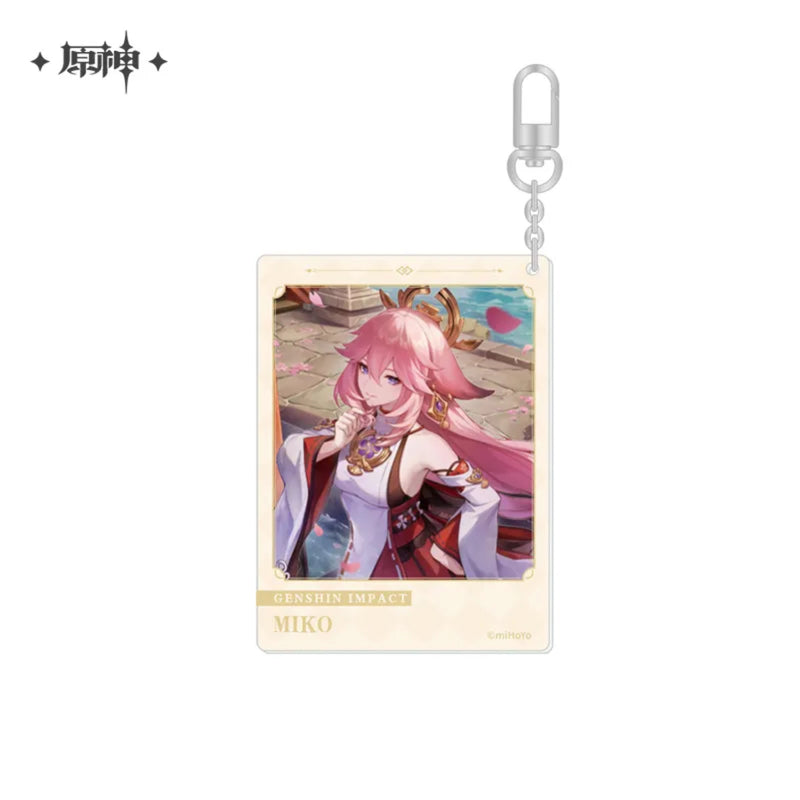 miHoYo Genshin Impact Day Of Destiny Acrylic Keychain-Miko (2023)-miHoYo-Ace Cards &amp; Collectibles