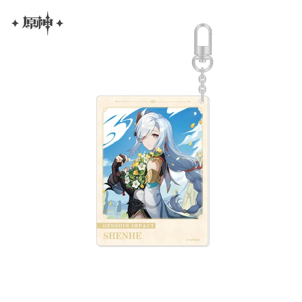 miHoYo Genshin Impact Day Of Destiny Acrylic Keychain-Shenhe(2023)-miHoYo-Ace Cards &amp; Collectibles