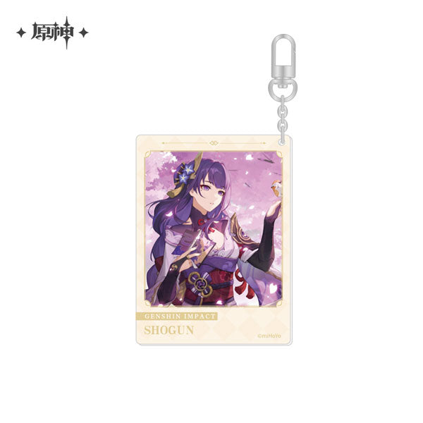 miHoYo Genshin Impact Day Of Destiny Acrylic Keychain-Shogun (2023)-miHoYo-Ace Cards &amp; Collectibles