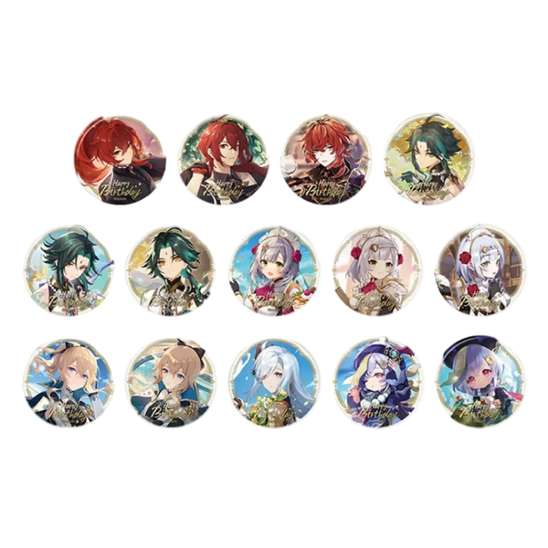 miHoYo Genshin Impact Day Of Destiny Badge-Qiqi(2022)-miHoYo-Ace Cards & Collectibles