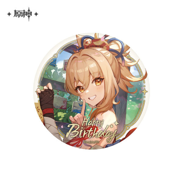 miHoYo Genshin Impact Day Of Destiny Badge-Yoimiya (2023)-miHoYo-Ace Cards &amp; Collectibles