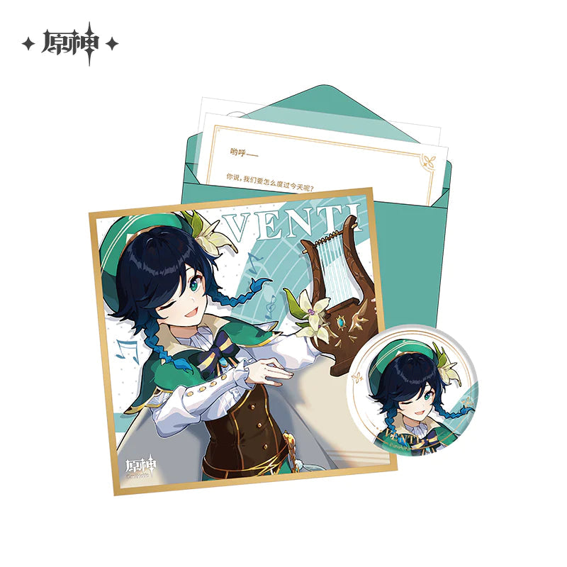 miHoYo Genshin Impact Day of Destiny Character Birthday Gift Box Vol.1-Venti-miHoYo-Ace Cards &amp; Collectibles