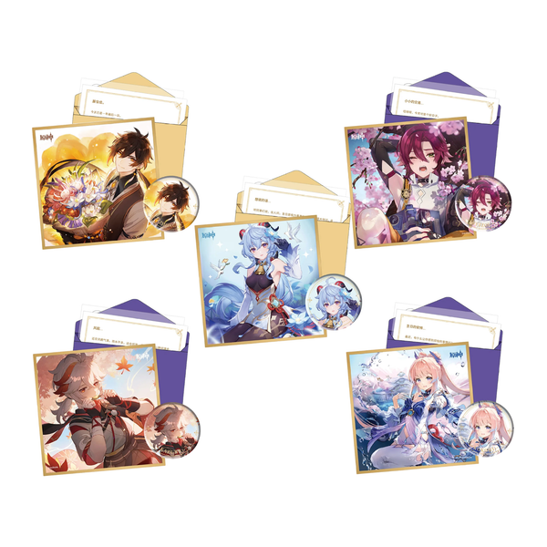 miHoYo Genshin Impact Day of Destiny Character Birthday Gift Box Vol.3-Zhongli-miHoYo-Ace Cards & Collectibles