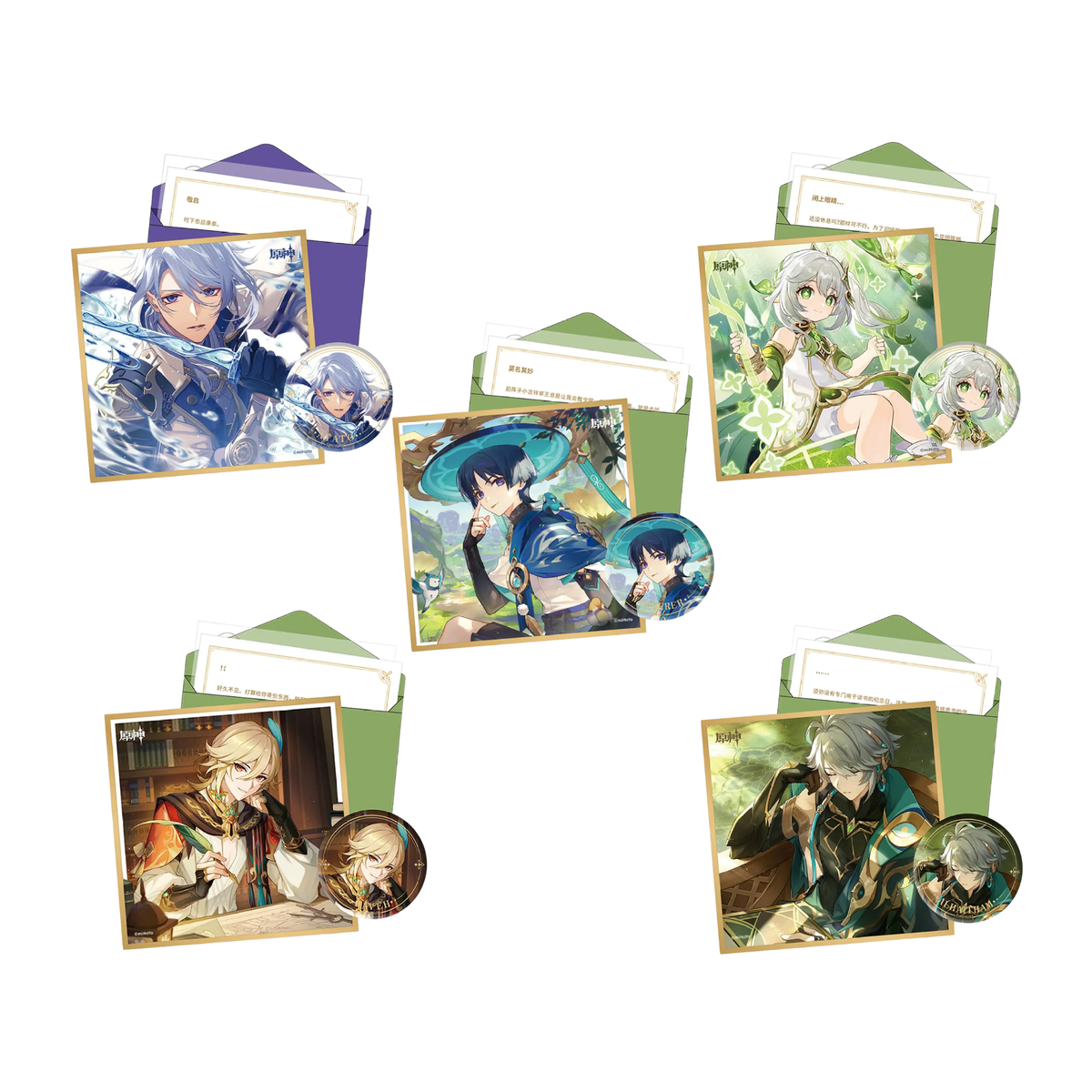 miHoYo Genshin Impact Day of Destiny Character Birthday Gift Box Vol.4-Wanderer-miHoYo-Ace Cards & Collectibles