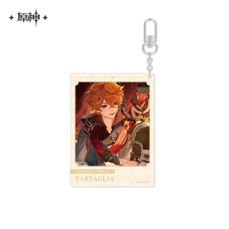 miHoYo Genshin Impact "Day of Destiny" Series Acrylic Keychain Vol. 3-Tartaglia (2023)-miHoYo-Ace Cards & Collectibles