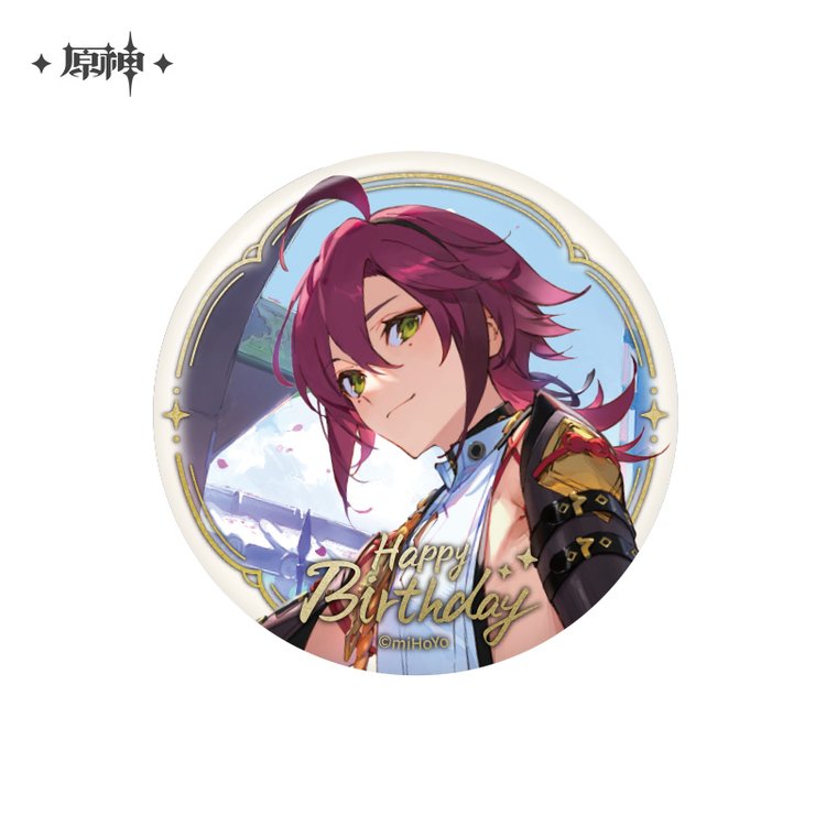 miHoYo Genshin Impact "Day of Destiny" Series Characters Badge Vol. 3-Mona (2022)-miHoYo-Ace Cards & Collectibles