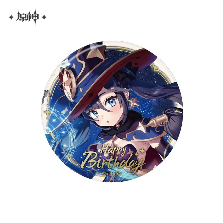 miHoYo Genshin Impact "Day of Destiny" Series Characters Badge Vol. 3-Mona (2022)-miHoYo-Ace Cards & Collectibles