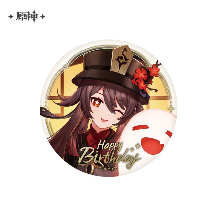 miHoYo Genshin Impact "Day of Destiny" Series Characters Badge Vol. 3-Mona (2022)-miHoYo-Ace Cards & Collectibles