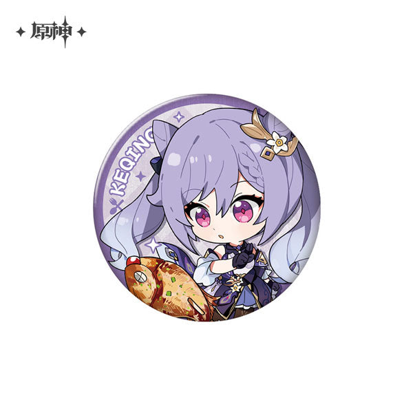 miHoYo Genshin Impact Delicious Party Character Badge-Keqing-miHoYo-Ace Cards &amp; Collectibles