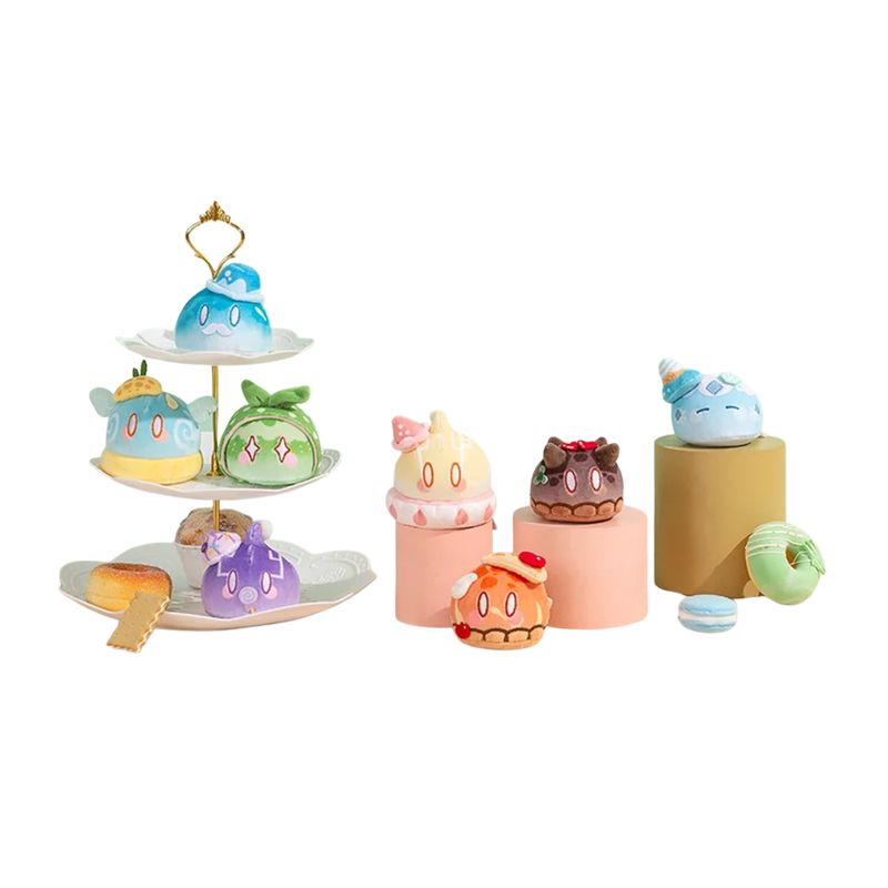 miHoYo -Genshin Impact- Dessert Party Squishy Plushie "Slime"-Anemo Slime-miHoYo-Ace Cards & Collectibles