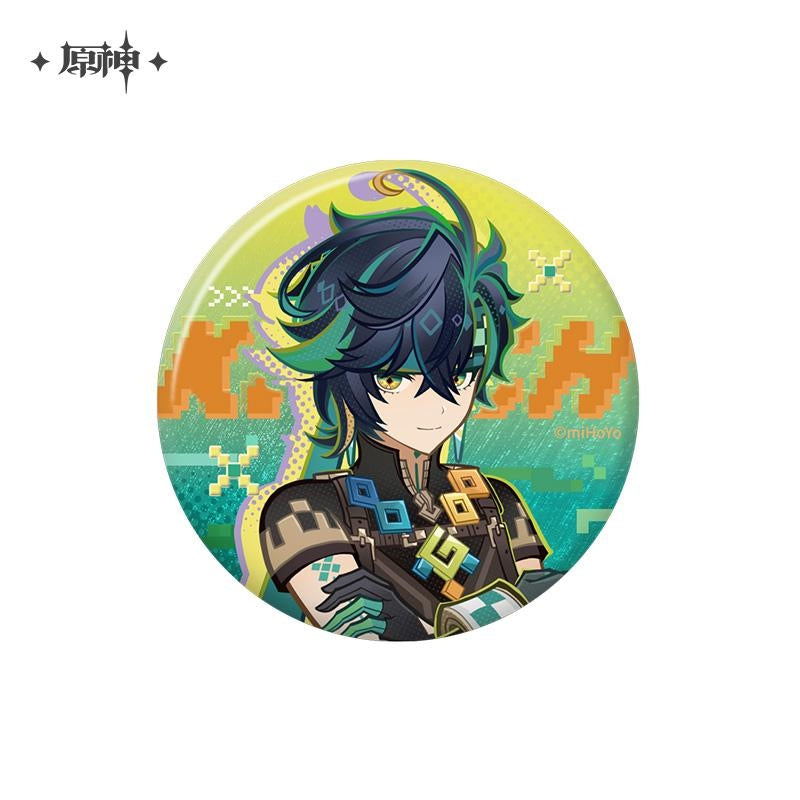 miHoYo Genshin Impact "Emblem of Steadfast Valor Kinich & Xilonen" Merchandise-Kinich-B-miHoYo-Ace Cards & Collectibles