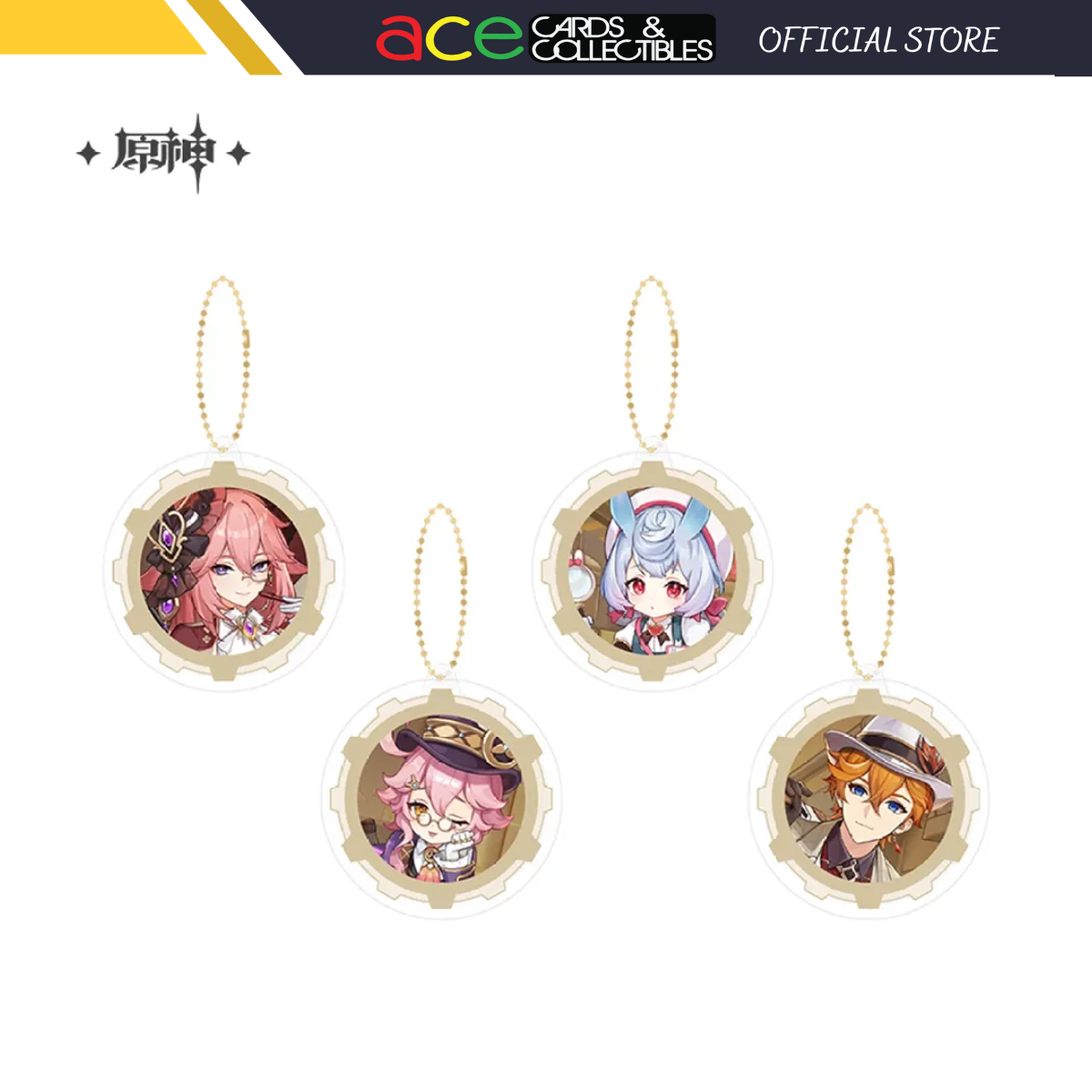 miHoYo Genshin Impact ☆ FES 2024 Character Keychain-Yae Miko-miHoYo-Ace Cards & Collectibles