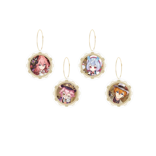 miHoYo Genshin Impact ☆ FES 2024 Character Keychain-Yae Miko-miHoYo-Ace Cards & Collectibles