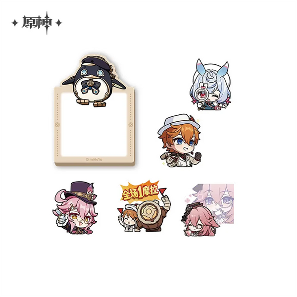 miHoYo Genshin Impact ☆ FES 2024 Memo & Sticker Set-Style A-miHoYo-Ace Cards & Collectibles