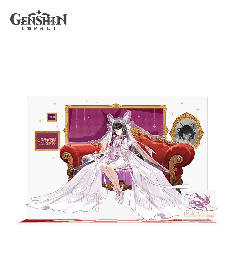 miHoYo Genshin Impact FES 2026 Gathering Character Acrylic Stand-Columbina-miHoYo-Ace Cards & Collectibles