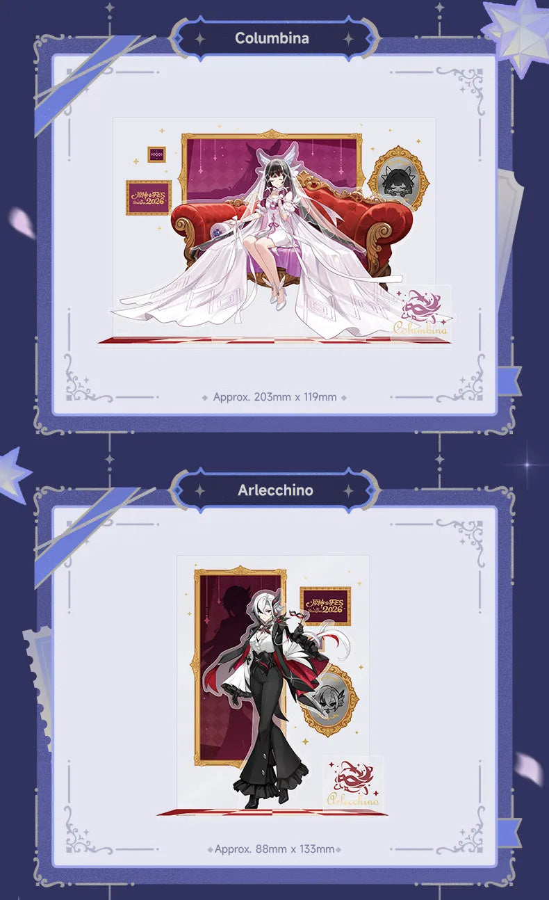 miHoYo Genshin Impact FES 2026 Gathering Character Acrylic Stand-Skirk-miHoYo-Ace Cards & Collectibles