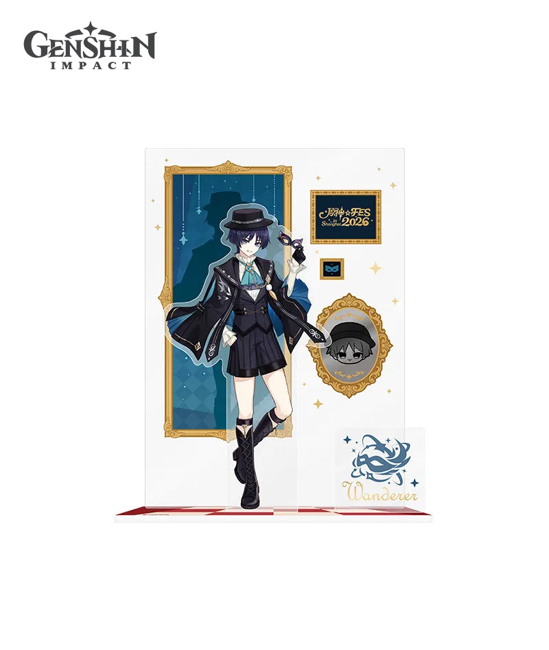 miHoYo Genshin Impact FES 2026 Gathering Character Acrylic Stand-Wanderer-miHoYo-Ace Cards & Collectibles