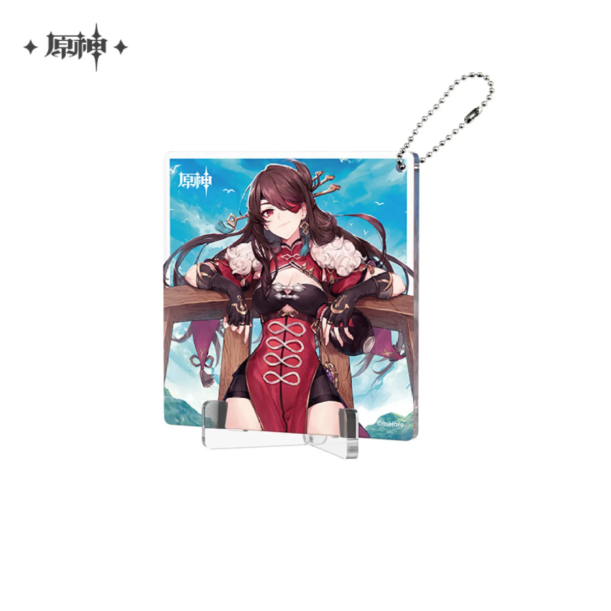 miHoYo Genshin Impact FES2023 Series Character Birthday Art Acrylic Coaster-Beidou-miHoYo-Ace Cards &amp; Collectibles