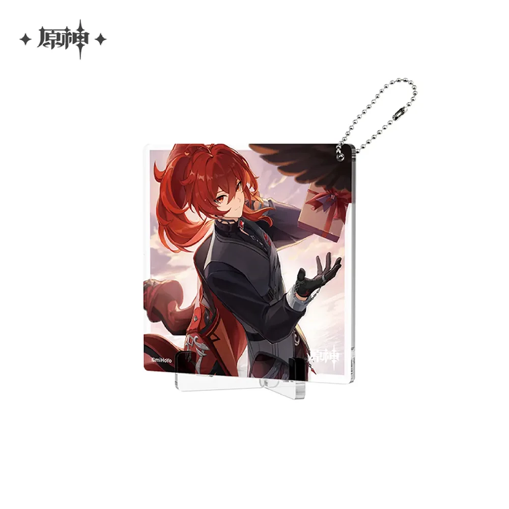 miHoYo Genshin Impact FES2023 Series Character Day Of Destiny Acrylic Coaster-Diluc-miHoYo-Ace Cards &amp; Collectibles