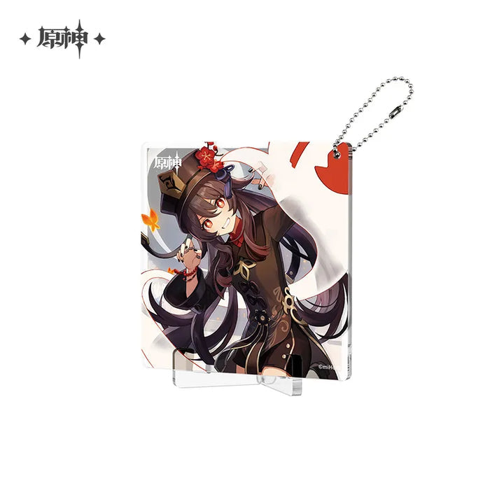 miHoYo Genshin Impact FES2023 Series Character Day Of Destiny Acrylic Coaster-Hutao-miHoYo-Ace Cards &amp; Collectibles