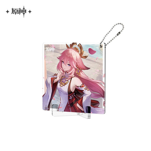 miHoYo Genshin Impact FES2023 Series Character Day Of Destiny Acrylic Coaster-Miko-miHoYo-Ace Cards &amp; Collectibles