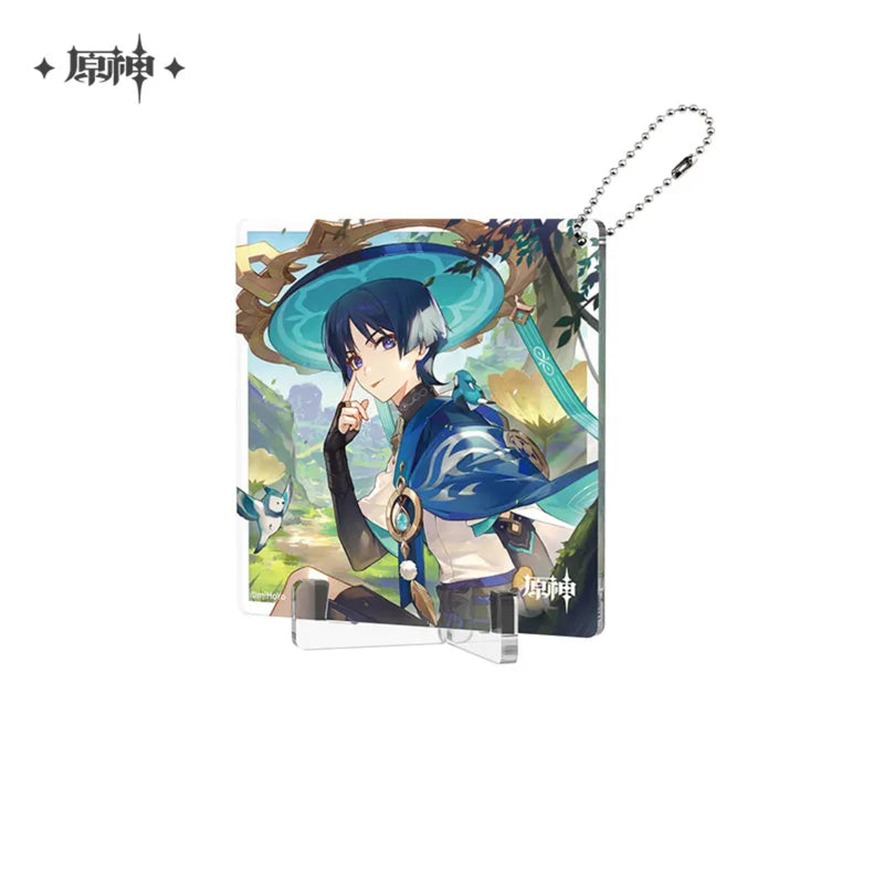 miHoYo Genshin Impact FES2023 Series Character Day Of Destiny Acrylic Coaster-Wanderer-miHoYo-Ace Cards &amp; Collectibles