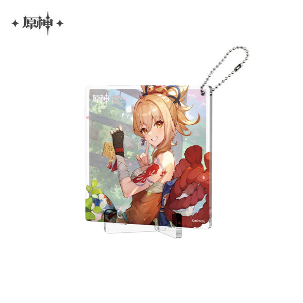 miHoYo Genshin Impact FES2023 Series Character Day Of Destiny Acrylic Coaster-Yoimiya-miHoYo-Ace Cards &amp; Collectibles