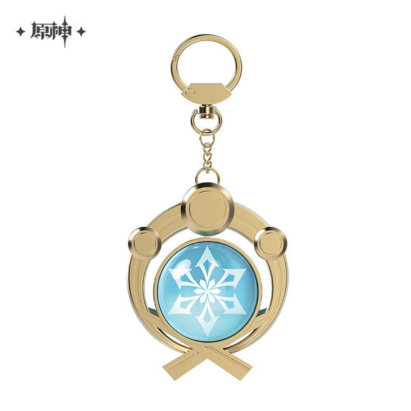 miHoYo Genshin Impact FES2023 Vision Keychain-Inazuma Cryo-miHoYo-Ace Cards &amp; Collectibles