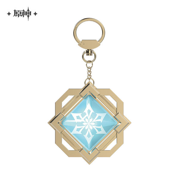 miHoYo Genshin Impact FES2023 Vision Keychain-Liyue Cryo-miHoYo-Ace Cards &amp; Collectibles