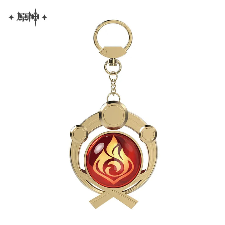 miHoYo Genshin Impact FES2023 Vision Keychain-Mondstadt Pyro-miHoYo-Ace Cards & Collectibles
