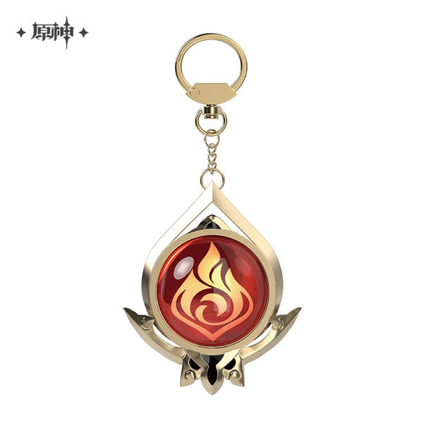 miHoYo Genshin Impact FES2023 Vision Keychain-Sumeru Pyro-miHoYo-Ace Cards &amp; Collectibles