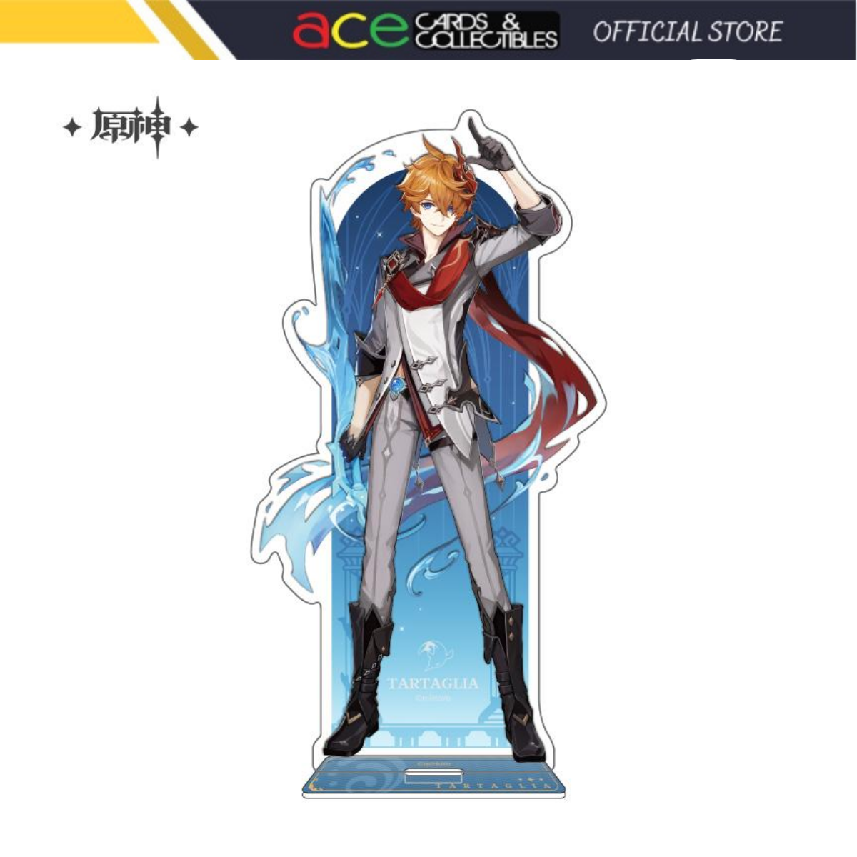 miHoYo Genshin Impact Fatui Character Acrylic Stand &quot;Tartaglia&quot;-miHoYo-Ace Cards &amp; Collectibles