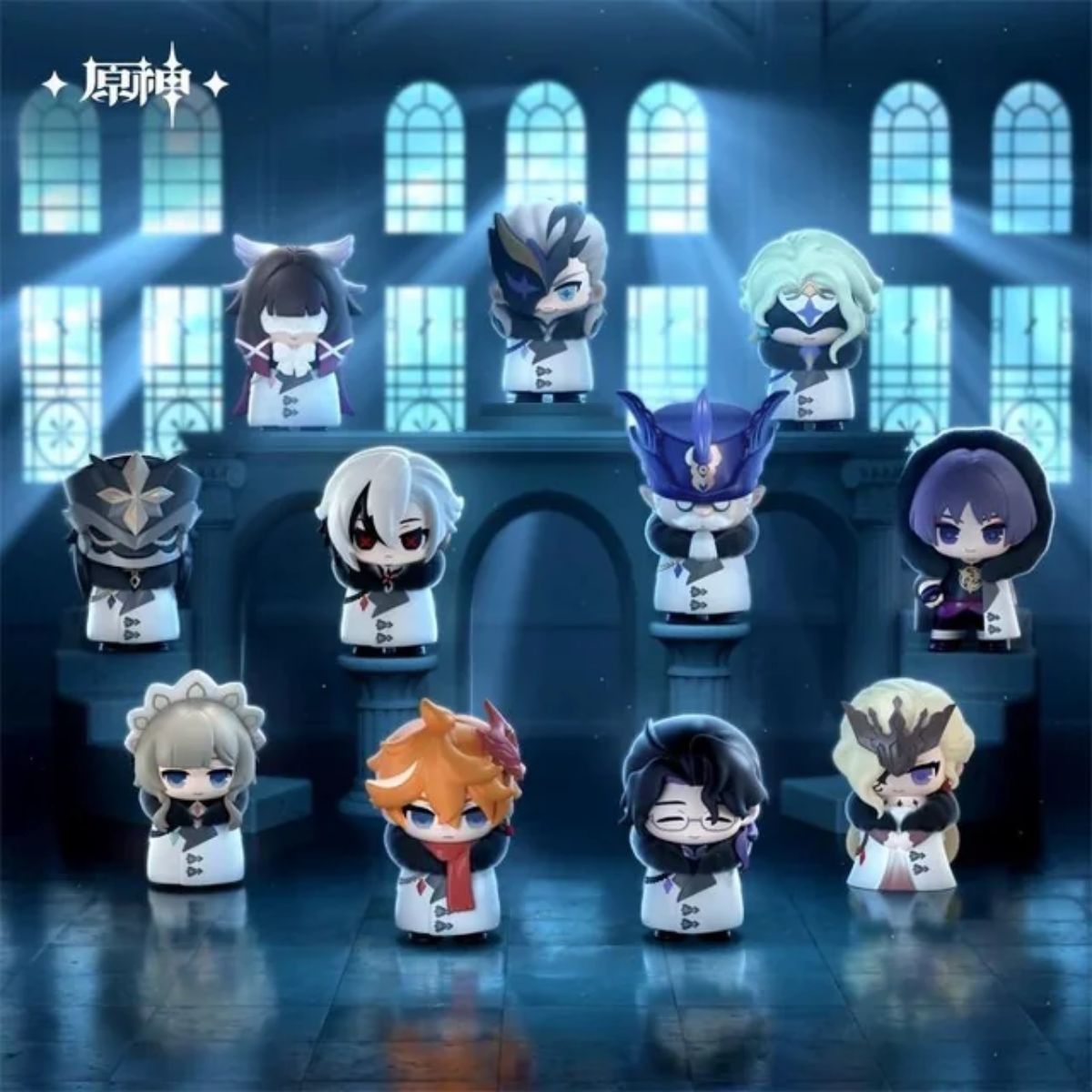 miHoYo Genshin Impact Fatui Harbingers Chibi Blind Box Series-Single Box (Random)-miHoYo-Ace Cards & Collectibles