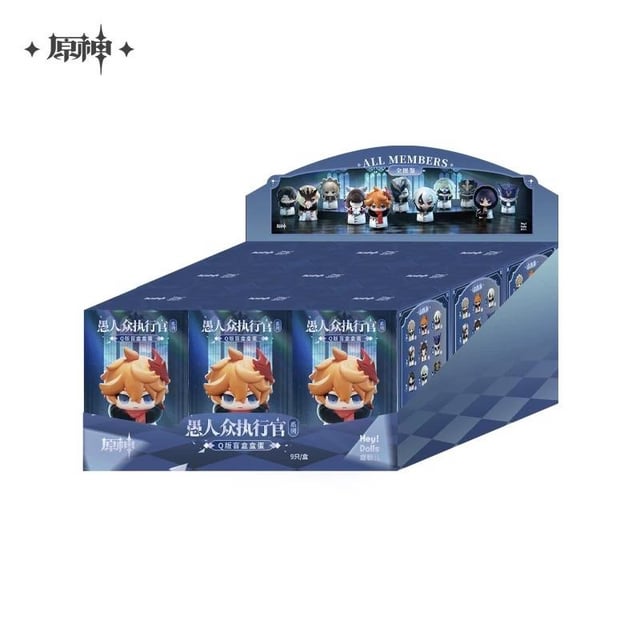 miHoYo Genshin Impact Fatui Harbingers Chibi Blind Box Series-Whole Box (9pcs)-miHoYo-Ace Cards & Collectibles