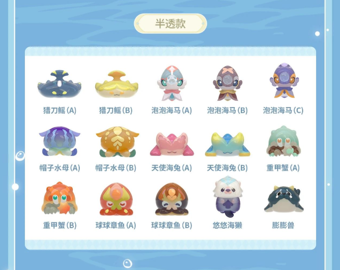 miHoYo Genshin Impact Fontemer Aberrants Mini Toy Blind Bag-Single Pack (Random)-miHoYo-Ace Cards & Collectibles