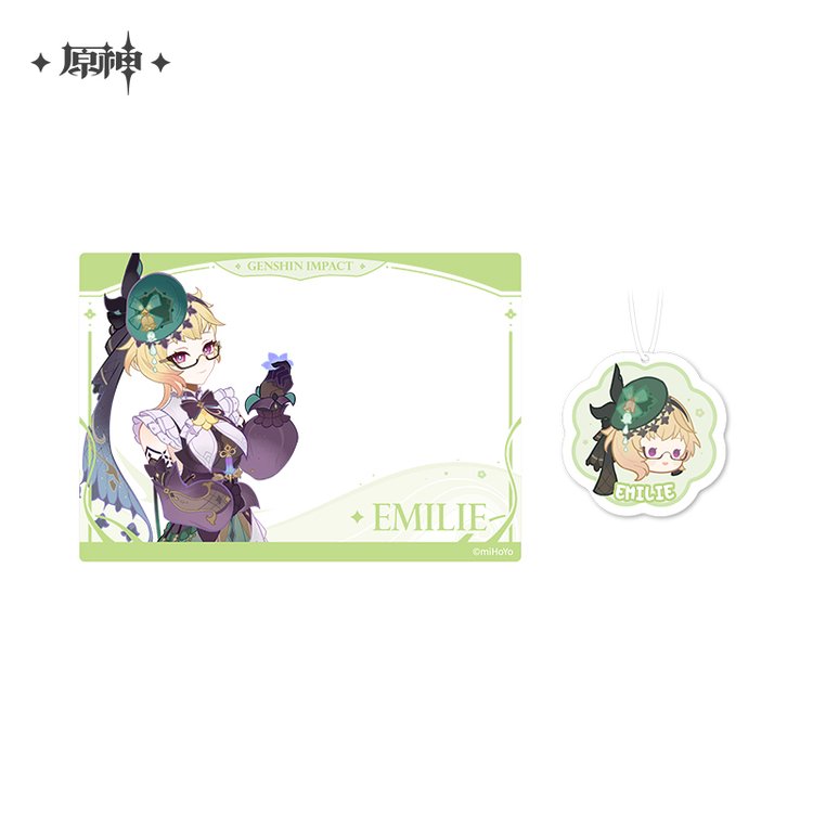 miHoYo Genshin Impact Fragrant Fantasy Series Merchandise-Emilie (S Badge)-miHoYo-Ace Cards & Collectibles