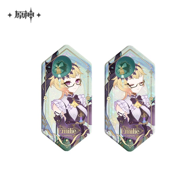 miHoYo Genshin Impact Fragrant Fantasy Series Merchandise-Emilie (S Badge)-miHoYo-Ace Cards & Collectibles