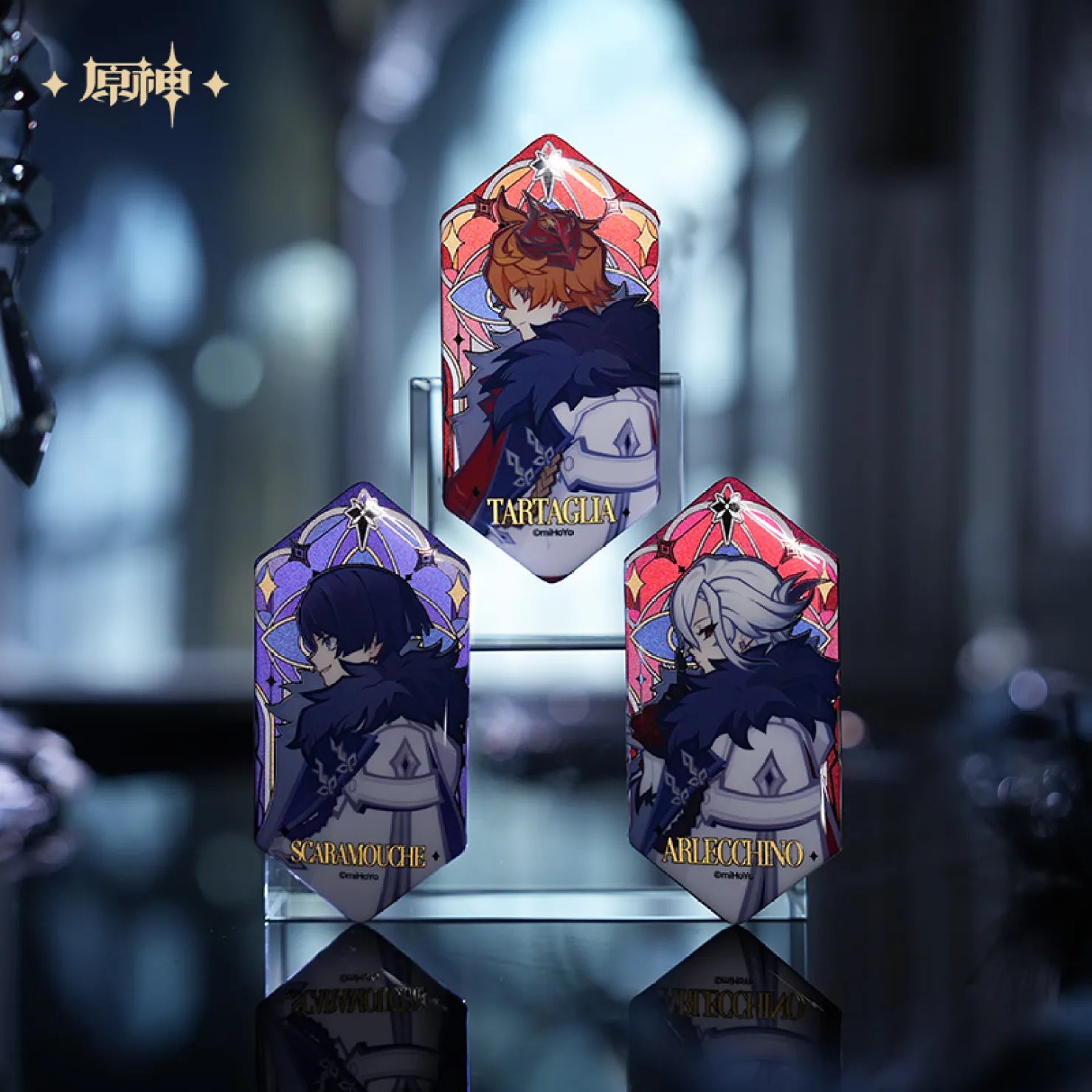 miHoYo Genshin Impact Frost & Flame Series Badge Blind Box-Single Box (Random)-miHoYo-Ace Cards & Collectibles
