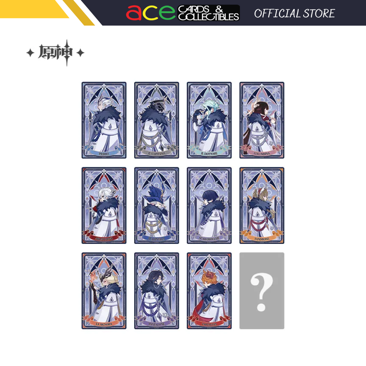 miHoYo Genshin Impact Frost & Flame Series Refraction Card Blind Box-Single Box (Random)-miHoYo-Ace Cards & Collectibles